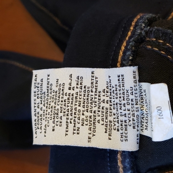 Dkny Jean Jeggings Dark Wash Like New EUC sz 4 - Picture 7 of 11